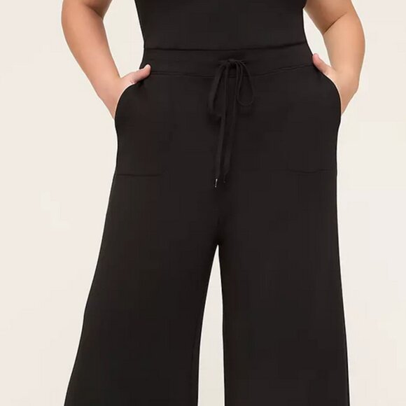 Lane Bryant Journey Tie-Waist Wide Leg Jumpsuit - Picture 4 of 4